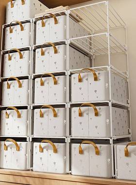 衣柜分层隔板家RNO用橱柜子衣服衣收箱纳宿舍置整理物架空间利用