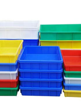 电子盘收纳塑料箱塑胶方盘周转框胶框品箱箱DYD物食流周转箱加厚