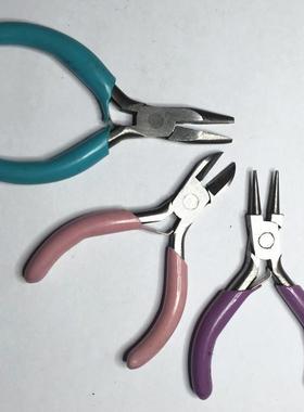 diy工钳多功能尖嘴钳老你虎钳嘴MNX钳手工斜口钳手小号迷小圆钳子