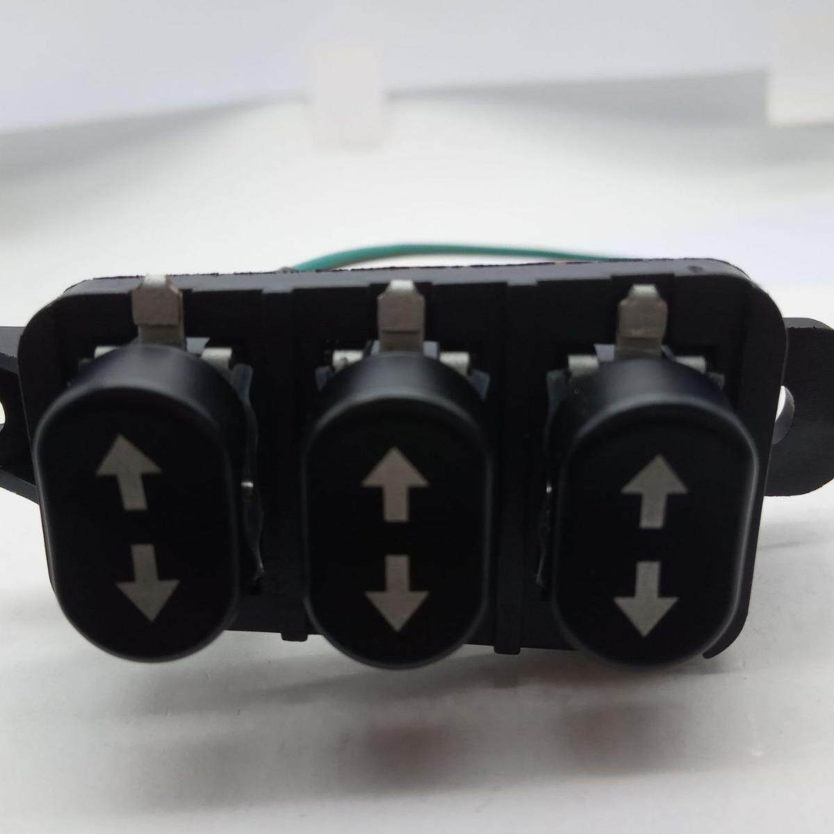 车载三合一电木开关带线束船型开关ON-OFF汽车开关面板