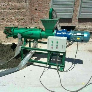 斜筛式 固液分离机视频养殖厂粪便干湿分离机粪便固液脱水分离机