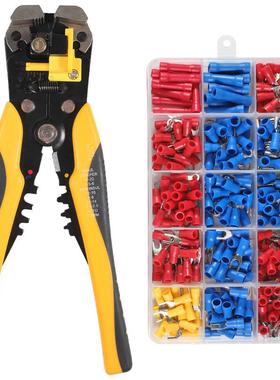 HS-D1/D2压线剪线剥线自动多功能剥线钳280Pcs端子