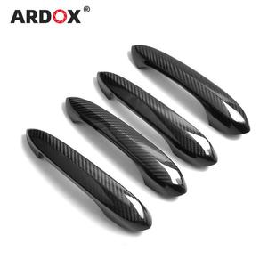 适用于宝马G底盘碳纤维门把手干碳车门拉手壳新3系改装 车门外拉手