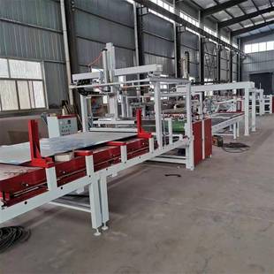 肤感高光贴面机铝蜂窝板平贴机玻镁板复合彩钢板贴合机自动居中