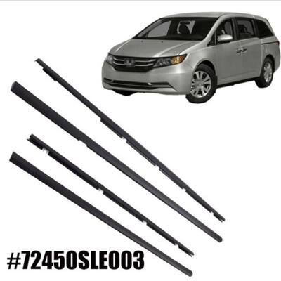 适配于奥德赛Odyssey09-14玻璃外压条72410-SLE-00372450-SLE-00