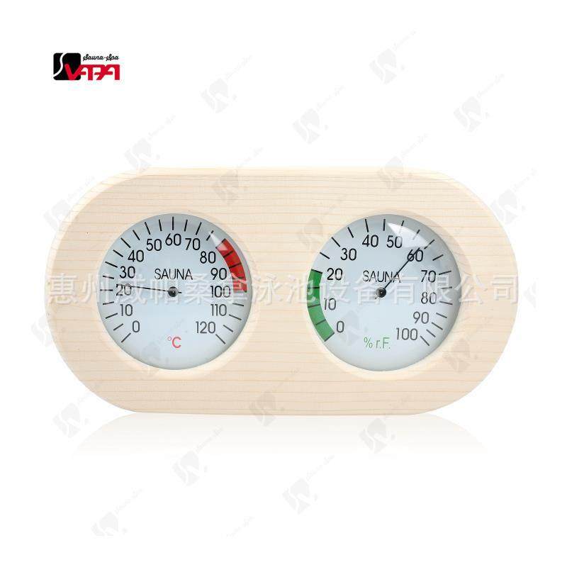 直销桑拿设备桑拿汗蒸干蒸湿蒸房配件温湿度双表桑拿温湿度