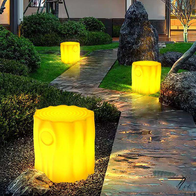 树桩灯太阳能户外灯花园仿生木桩灯动物园景观灯民宿庭院创意路灯,纺织面料/辅料/配套,纺织机械配件,淘宝优惠券,粉丝福利购,淘宝优惠卷