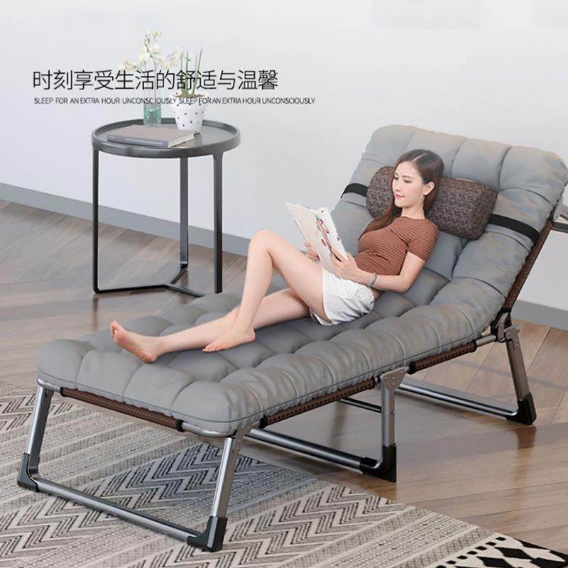 简易平躺看护折叠床午休床躺椅加厚单人床办公室午睡床行军床便携