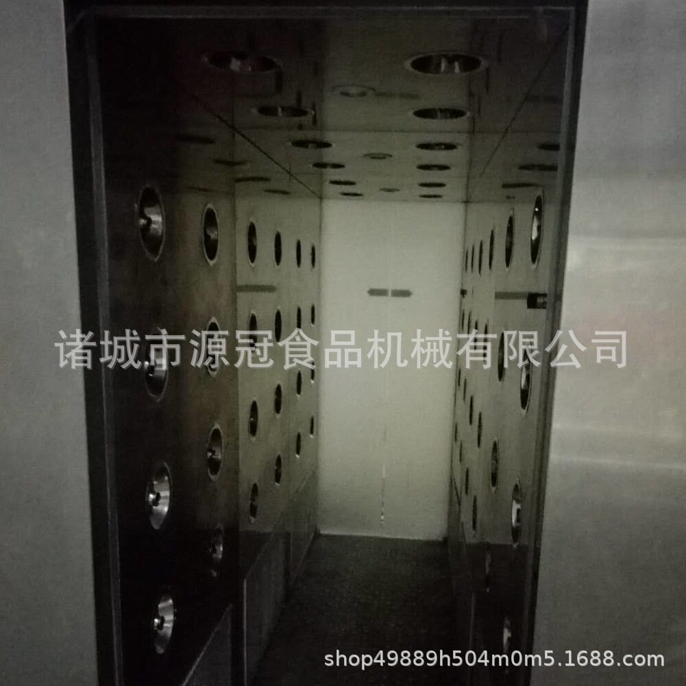 多人三吹风淋室全自动电控门风淋房液晶显示空气净化风淋通道