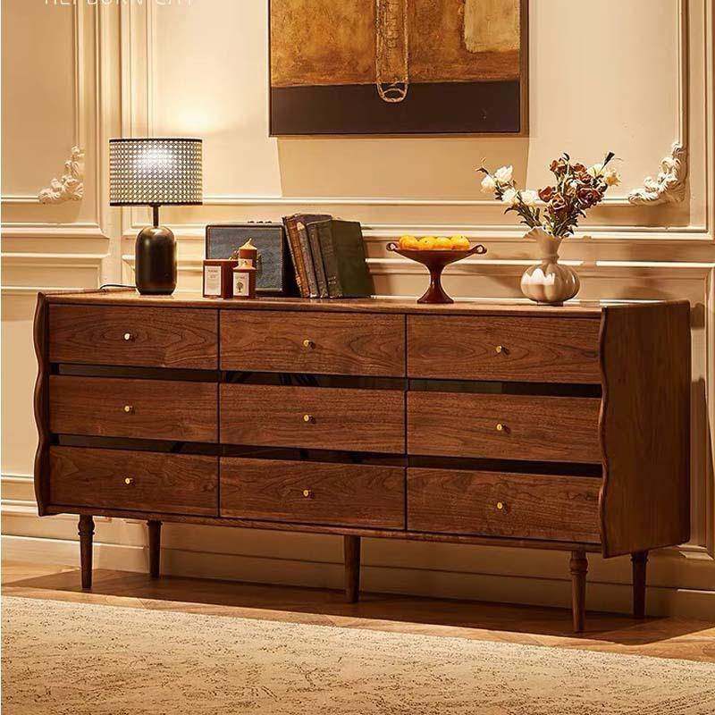 黑胡桃木床尾柜实木斗柜多功能储物卧室柜樱桃木经典原木收纳柜,纺织面料/辅料/配套,纺织机械配件,淘宝优惠券,粉丝福利购,淘宝优惠卷