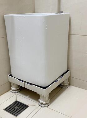 XG30-45CM正方形拖把池底座加高下水架子陶瓷墩布盆脚垫小型托架