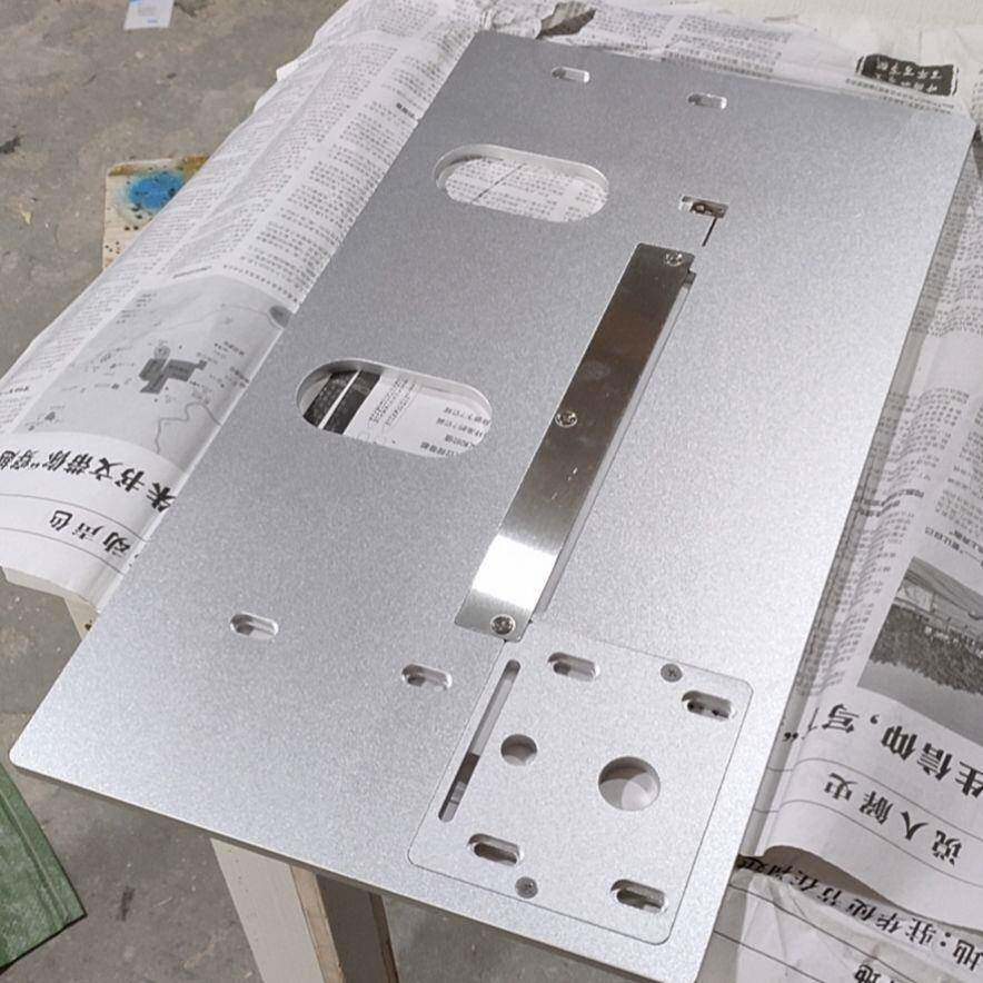 改装字母母锯板配件面板推台锯锯台无尘O锯倒装板电锯铝板架