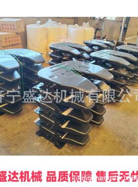 2inch约斯特JOST款fifthwheel90#板压铸造加重十字轴双摆牵引座