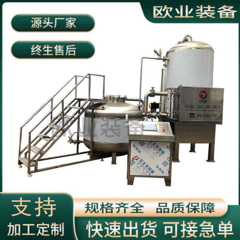 黄瓜南瓜脆低温油炸流水线果蔬脆深加工流水线脆冬枣加工机器