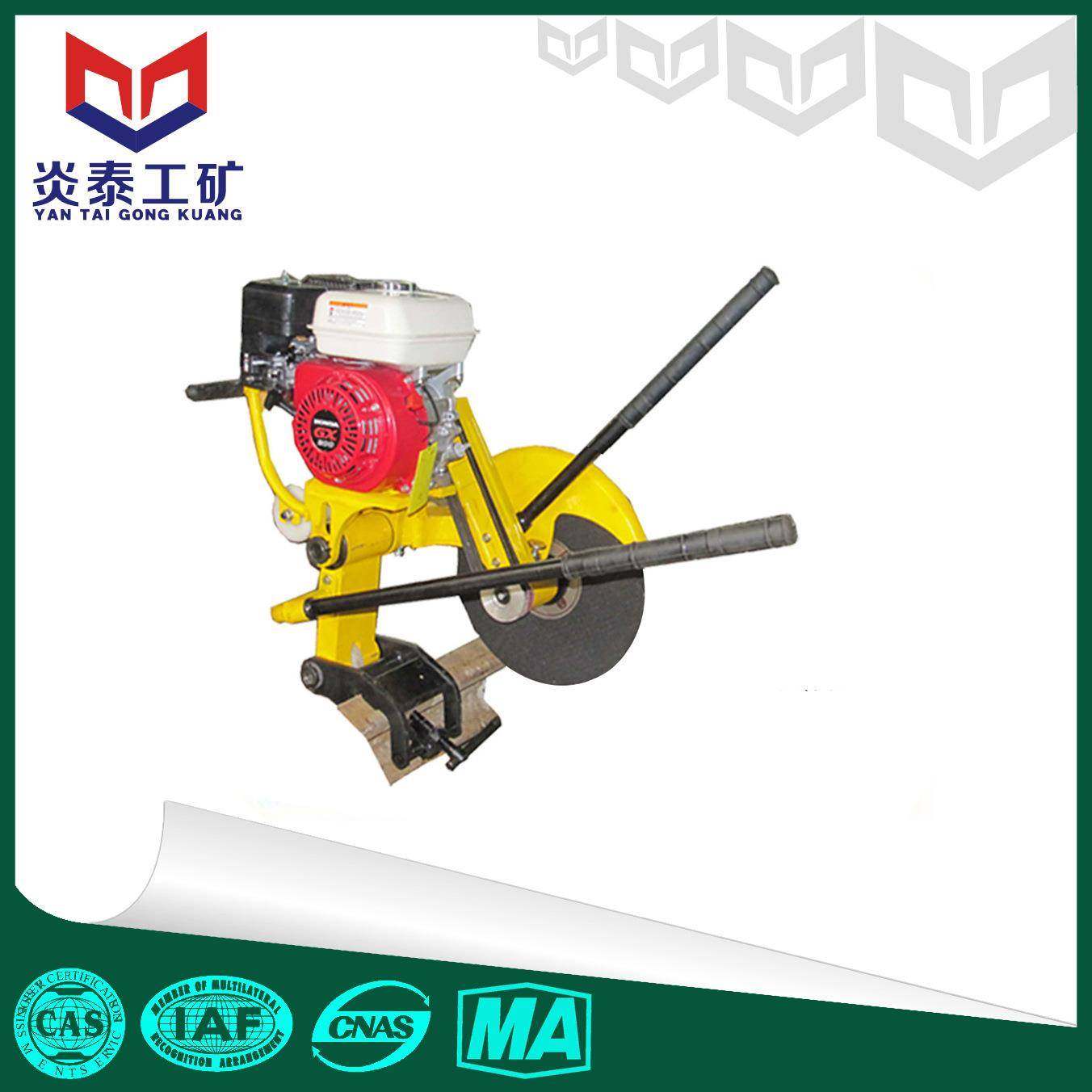 钢轨柴油切轨器汽油型内燃锯轨机NQG-4.8型铁路轨道切割机