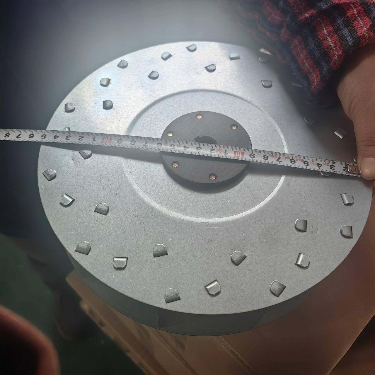 直销250叶轮离心风机配件扫地车扇叶风轮叶轮