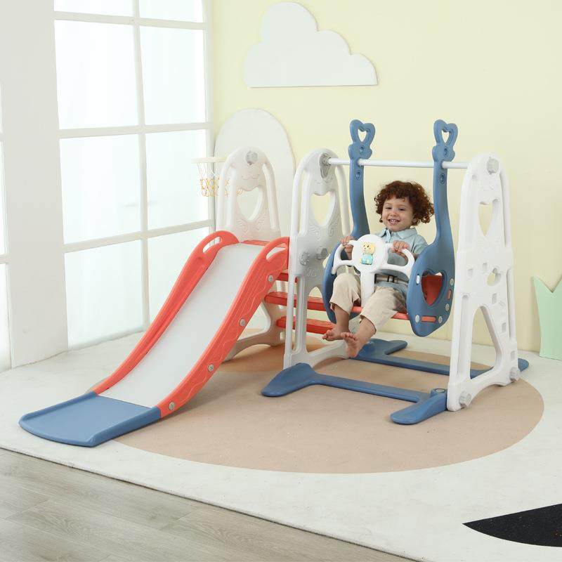 儿童滑滑梯室内家用婴幼儿小孩秋千滑梯组合小型宝宝玩具家庭乐园