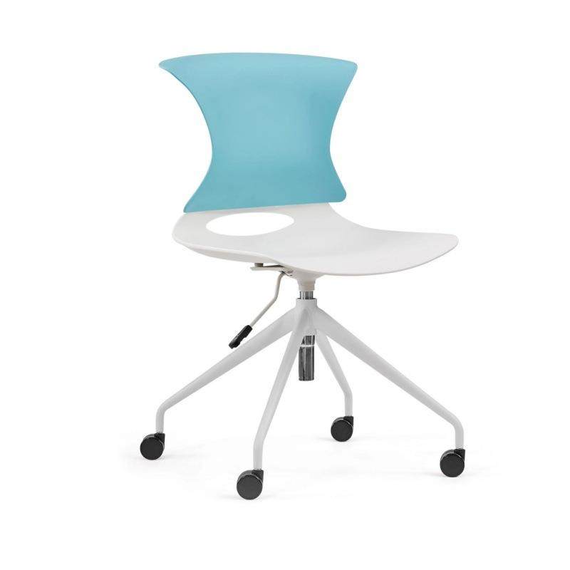 新款畅销款培训椅多颜色配置选择办公电脑椅培训椅工程配套洽谈椅