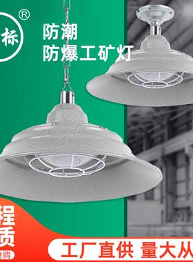 LED防爆灯仓库厂房工矿灯车间防水隔爆型三防吊杆工业照明壁