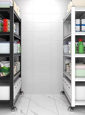 货架置物架多ESU层落地家用架仓储储藏物室阳台客杂厅收纳可移动