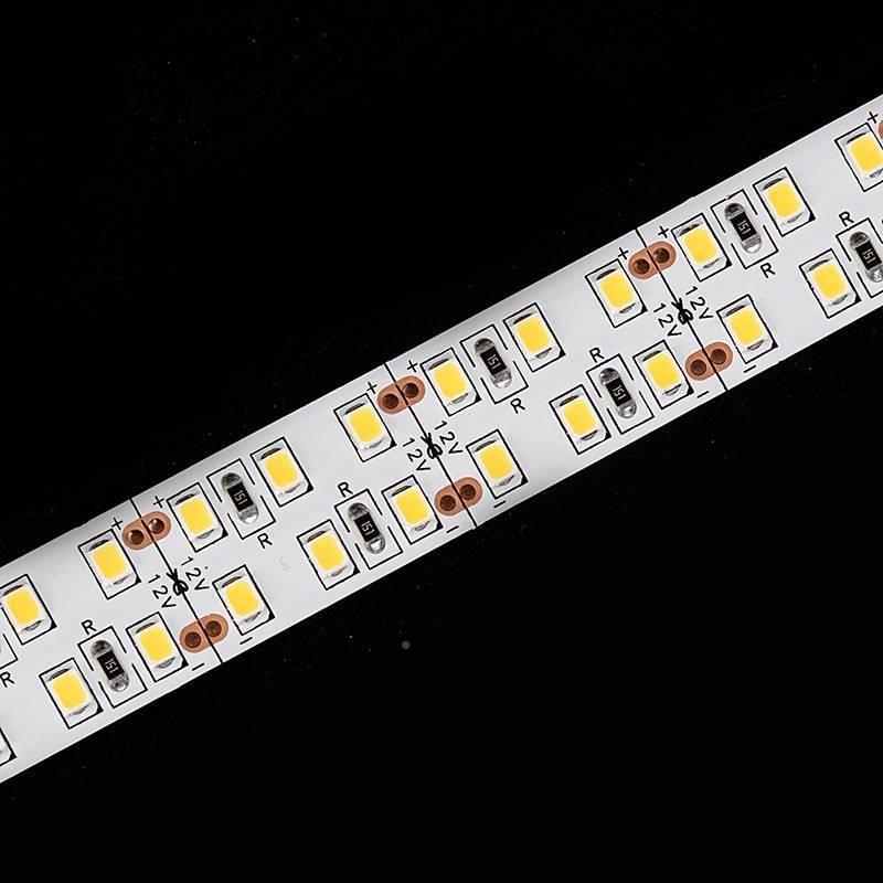 24V低压裸板粘led灯带自灯贴槽224-240-14胶0珠12V软灯条线形高亮