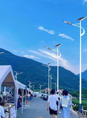 太阳能路OBC灯鹰款工程飞专用大功厂家直供6米灯杆户_外超率亮全