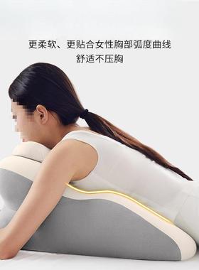 床上趴卧睡闲枕懒人趴枕俯位休UUP抱记枕忆棉垫腿枕靠枕垫