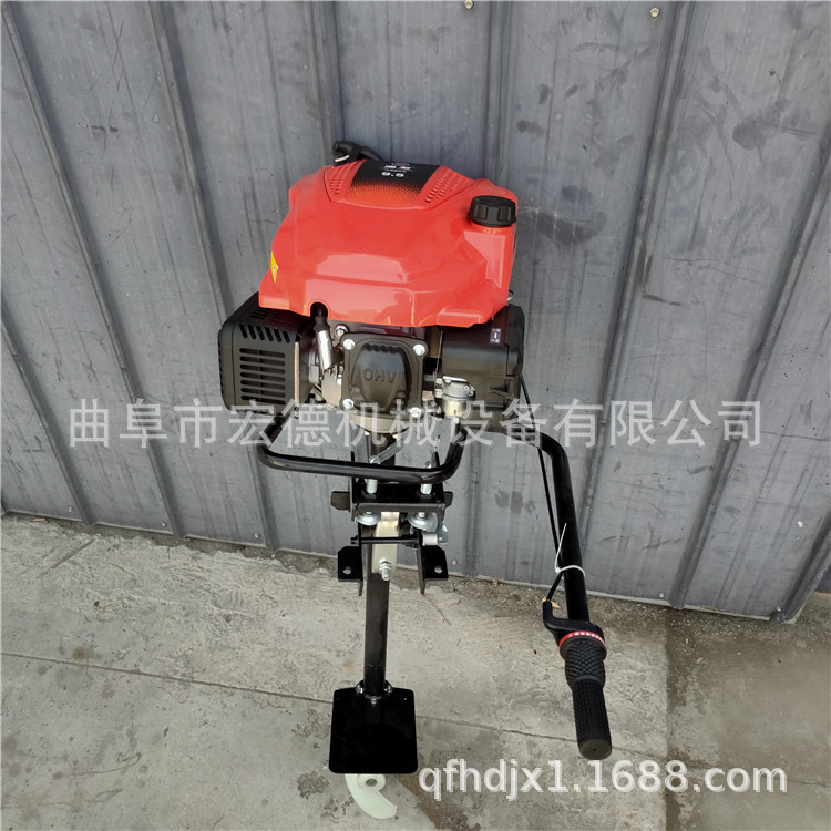 汽油9马力船用船挂机 新款立式推进器 大马力玻璃船螺旋桨