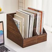 文件置架桌面收纳盒件框无品牌 资料文件夹杂架 办物公文室书立式