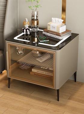 小时发FQG货钢智床头柜能可充电多功轻奢全储物柜卧能室简约现代