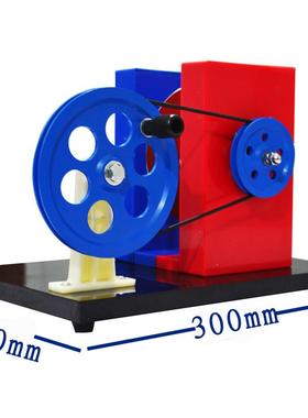法拉第圆盘电机发电原理机演理50199示器物实验器材实验器材电发