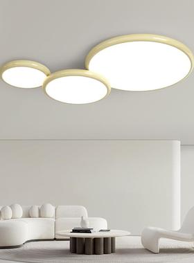 全光谱tb-82122客厅灯吸代顶灯现奶油风大气主灯简约大气中山护眼