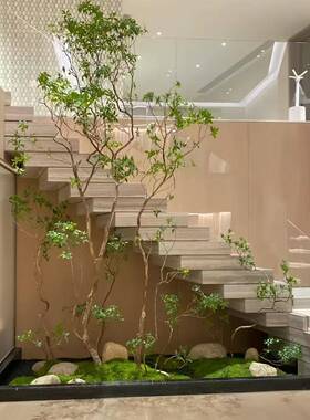 树端仿真马醉木室27708内植物造吊钟仿真绿植大型假树景高观橱窗