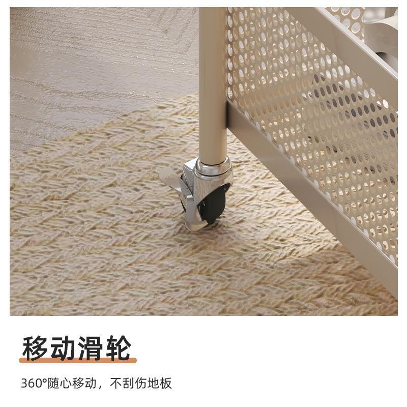 奶油风边客几边子桌WCC床头柜设计感厅小桌小茶几置物架沙发边柜