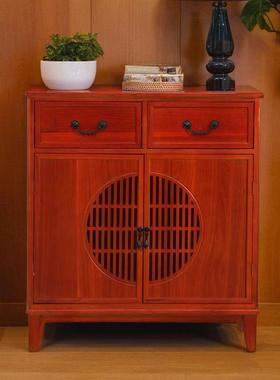 中式柜子实木古餐边柜复简约斗51609柜储物收客纳柜厅阳新台玄关