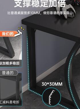 转角书桌书架一体脑桌卧电室家办用生梳妆台BHTl型拐角学习公桌女