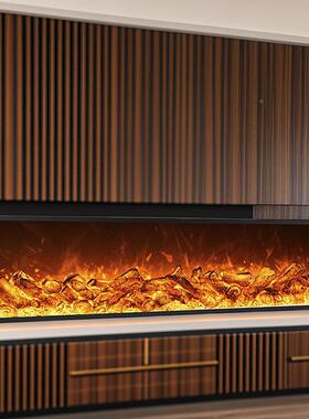 定定式做壁炉芯电子仿真火焰嵌入装饰家用式客厅79972电壁欧炉制