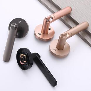 三杆执锁手门锁室内高档房门锁单舌PJR锁式卧室生卫间锁具通用型