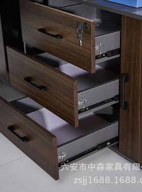 单人老公板桌1.米1员.86米大班54523台办公桌电脑桌职桌写字台钢