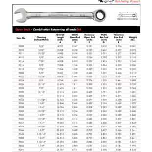 GearrenchW-英制寸开口棘轮两用扳67481手111/169048