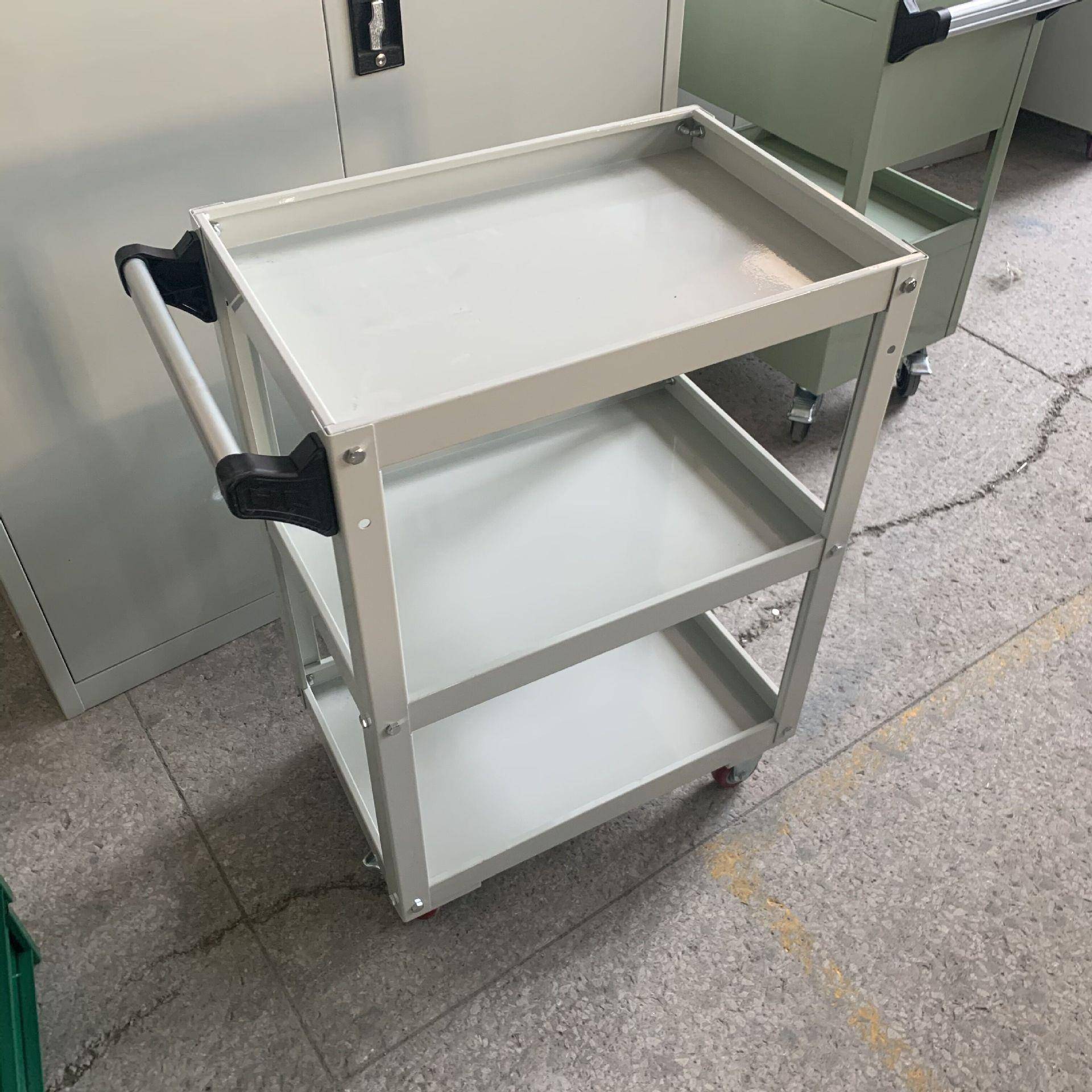 三层动LXT手推三层移式工具车车零件周转车机台配件搬运车