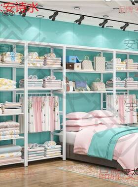 货展示架用四件套陈列柜被芯枕芯架布料柜床展上RHQ品可拆卸展架