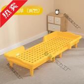 小儿童床MZP小学生塑料床托管叠幼儿床宝宝早教班叠叠折午睡床园