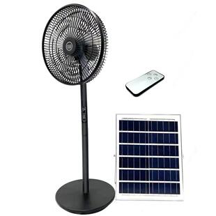 太阳风扇充风扇大续航大风42365电力营16寸能跨境户外露风扇台扇