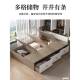 ?实体木儿童房榻榻米衣床柜一书桌书柜组OTS合套装 出带租房男孩小
