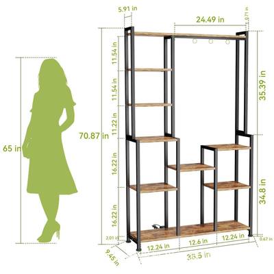 室内植物支带生EDZ长灯地植物架架展示架客厅阳台方落物形花卉植