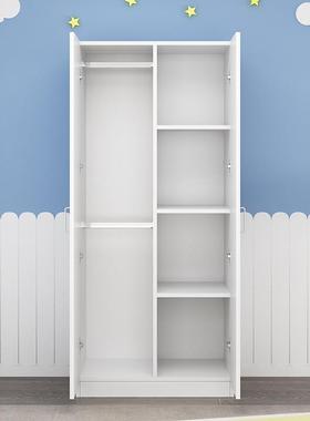 租简易衣柜经济24614型家用卧物室简约出租房用实木质组房收装纳