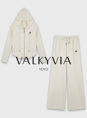 【Valkyvia/悠悠奢品】拼接设计感针织套装361011