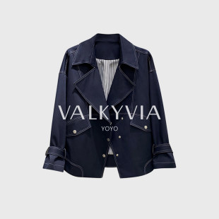 悠悠奢品 高级法式 气质重工外套19782 Valkyvia