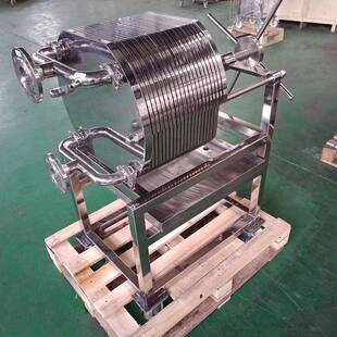 层叠式过滤器微过孔膜滤不锈钢层全闭板框板式过滤器封脱色过滤器